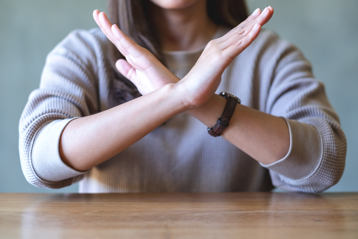 おかしいことにはNO（写真:iStock）