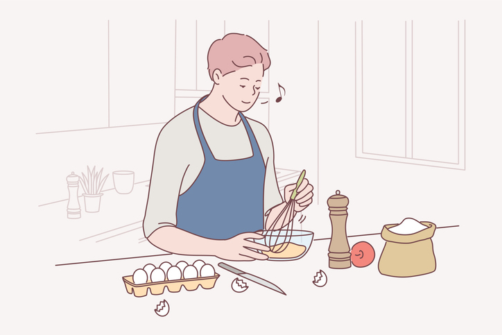 卵の殻はすぐ捨てて（写真:iStock）