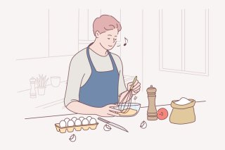 卵の殻はすぐ捨てて（写真:iStock）