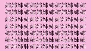 【漢字探し】「姉（アネ）」の中に隠れた一文字は？（難易度★★☆☆☆）