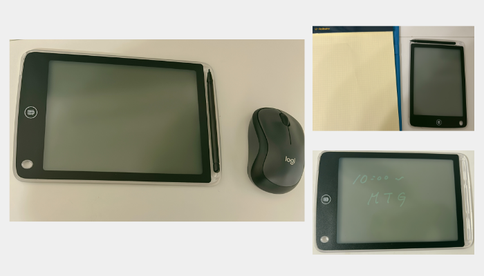 ペーパーレスでエコ＆紙ゴミも減りました／（写真:canちゃん）