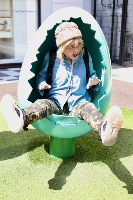 怪獣ゴーマン。（写真：井筒千恵子／無断転載禁止）